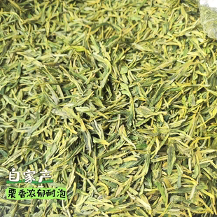 高山自家做的大方茶 黄山歙县清凉峰产荒野农家绿茶叶   高香耐泡