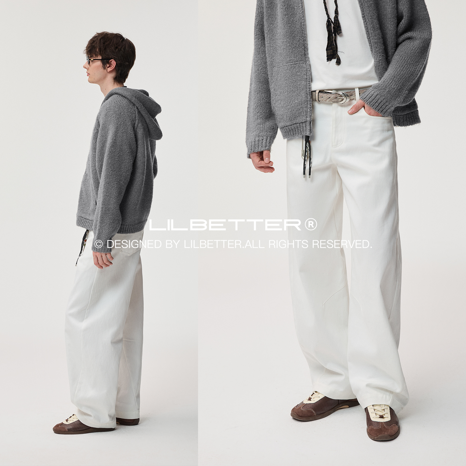 Lilbetter弯刀裤休闲裤