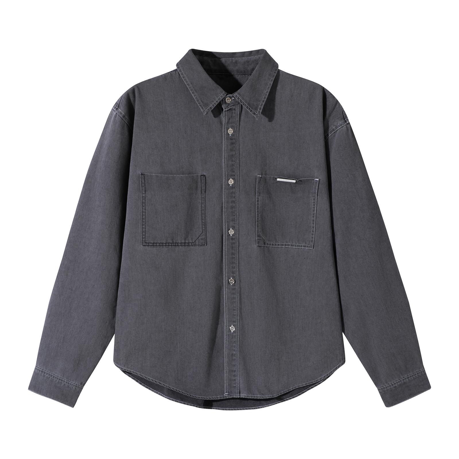 Lilbetter翻领长袖都市衬衫