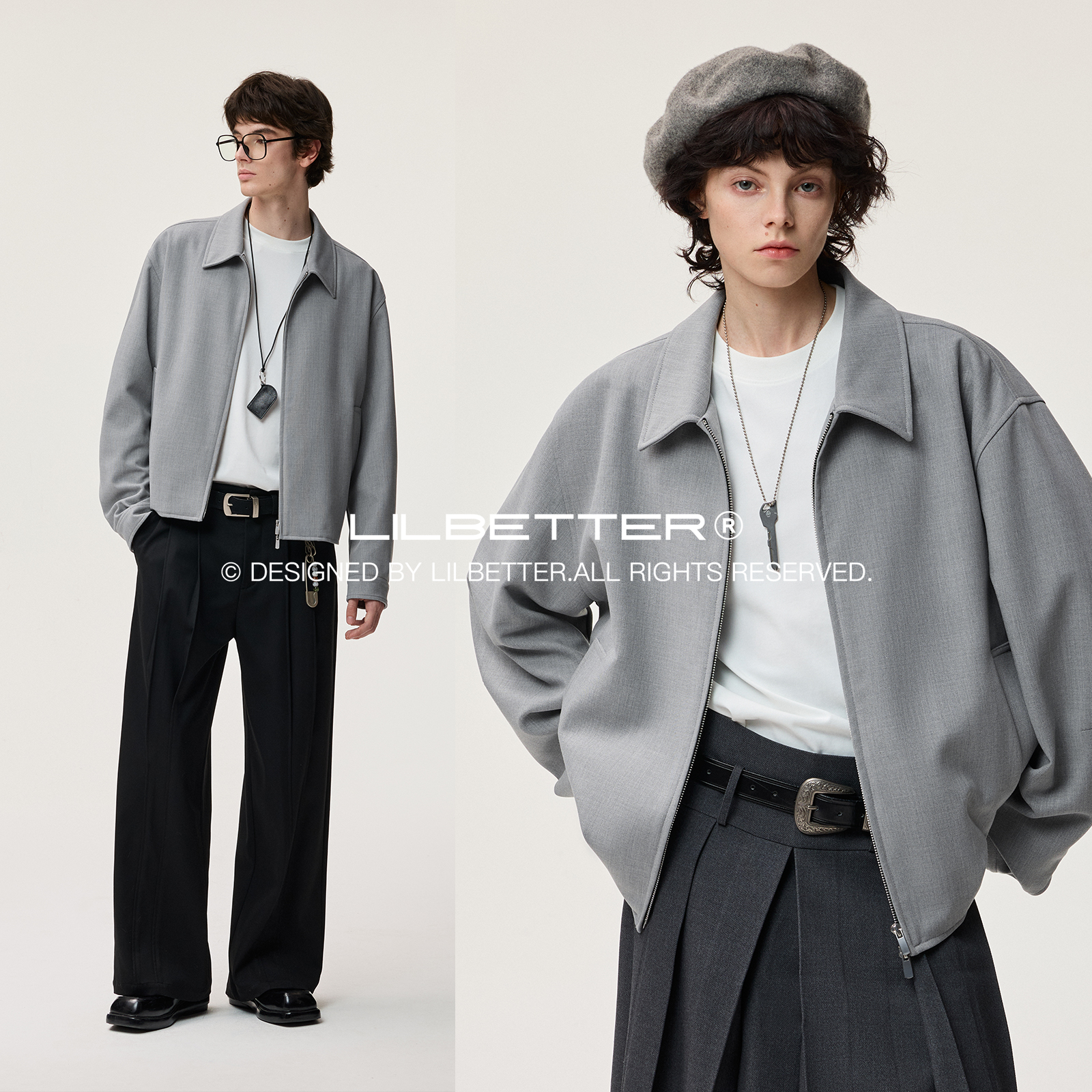 Lilbetter翻领合体版型夹克