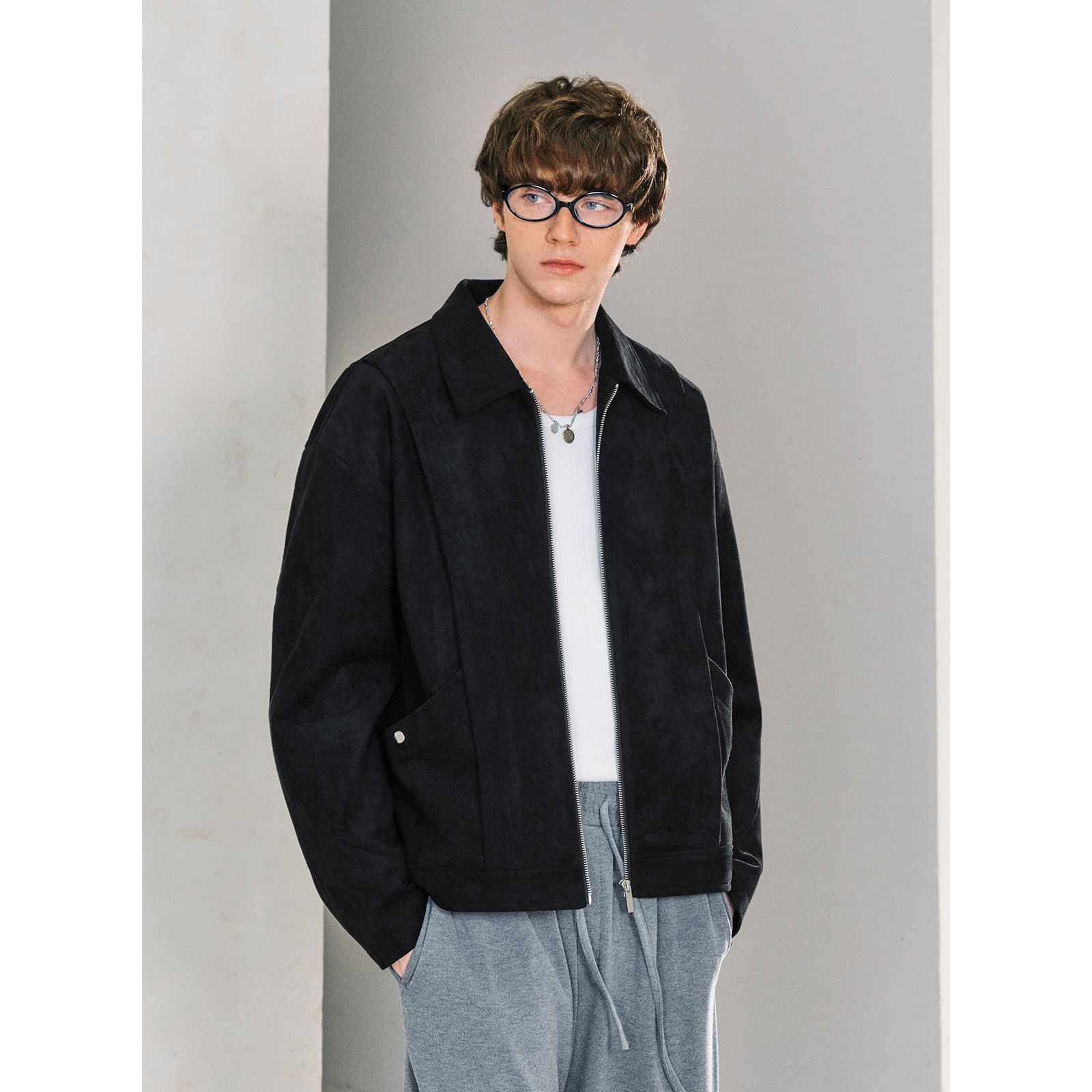 Lilbetter翻领秋宽松夹克