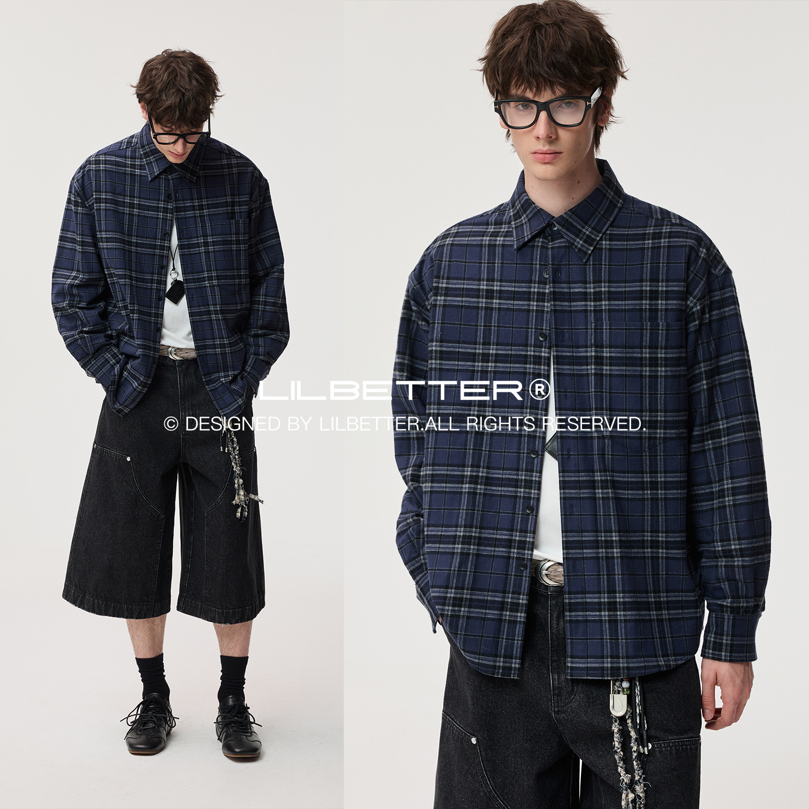 Lilbetter翻领长袖衬衫