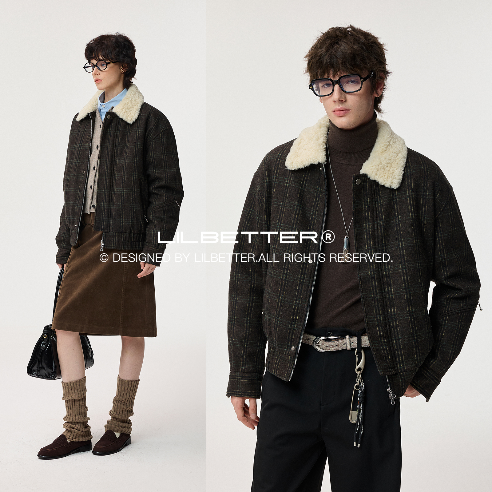 Lilbetter厚合体版型棉衣