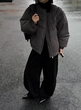 SPA Sparks of fire江江好韩代2024新款羽绒服设计师款显瘦外套