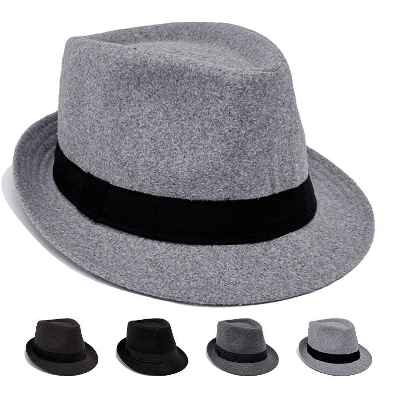 爵士帽男士保暖时尚新款中老年