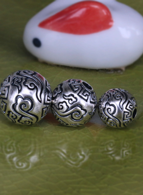 s999纯银3diy做旧复古足银泰银