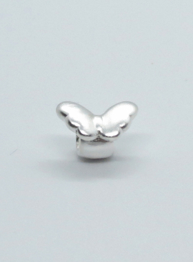 足银天使之翼翅膀路路通首饰品