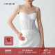 CORSELET立体雕花蕾丝鱼骨胸衣外穿束腰修身 镂空婚礼宴会抹胸上衣