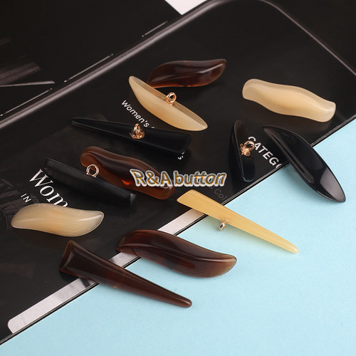 高档时尚异形树脂纽扣