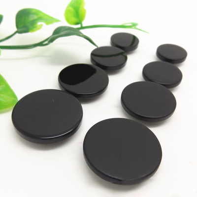 高档呢子大衣纽扣树脂黑色西装