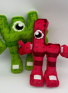 跨境新品find the brainrot  WL毛绒玩具公仔娃娃玩偶