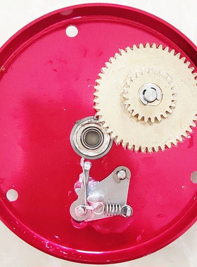 明洋9000-12000型鼓轮左侧盖滑环侧盖总成 CL90LB M9000R红色枪色