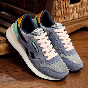 休闲学生透气网面潮鞋 韩版 2025秋季 运动鞋 女 新款 女跑步鞋 百搭单鞋