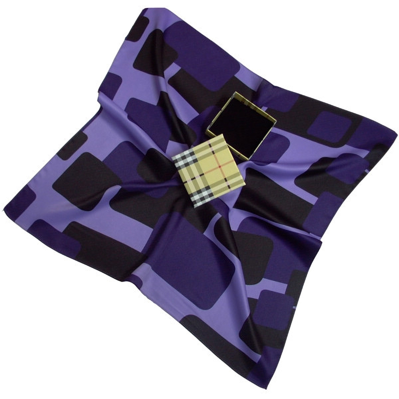 春季薄款男士精致礼盒小方巾