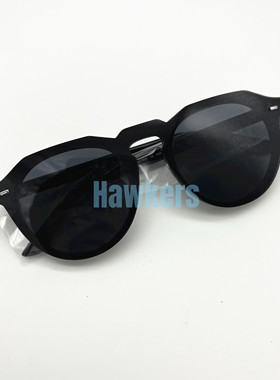 Hawkers 西班牙太阳镜复古圆框一片式墨镜UV400