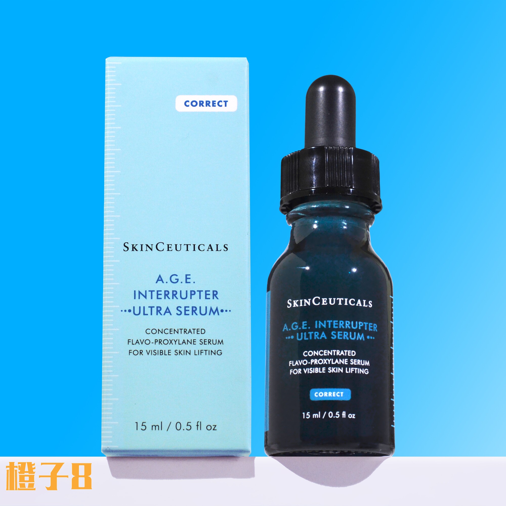 新品~修丽可紧致提升AGE精华液15ml中小样 30%玻色因抗皱抗老修护