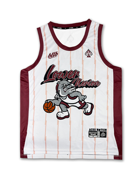 比赛服LOWER MERION高中男女篮球服背心篮球衣训练服队服订做定制