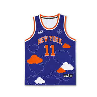 SD篮球运动服美式篮球服训练服背心街头篮球衣速干排汗纽约布伦森