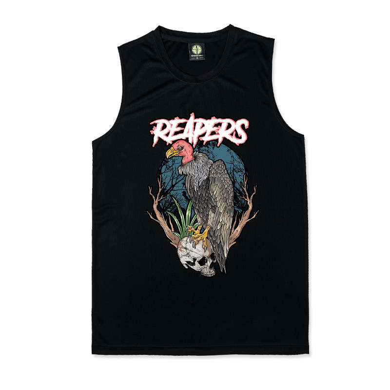 REAPERS运动服夏季美式背心健身篮球宽肩无袖吸湿吸汗速干杜兰特