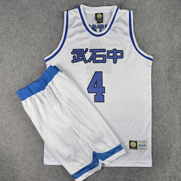 SD灌篮高手队服湘北14号三井寿武石中4号篮球衣背心篮球服套装