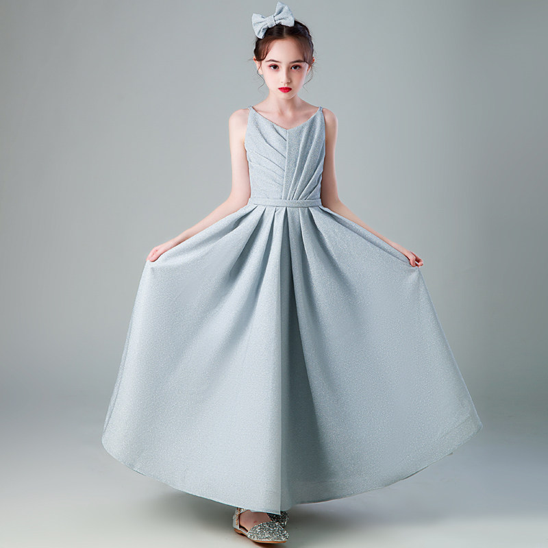 2025新款女大童小提琴主持人钢琴考级管弦乐团演出晚礼服吊带长裙,童装/婴儿装/亲子装,儿童礼服,淘宝优惠券,粉丝福利购,淘宝优惠卷