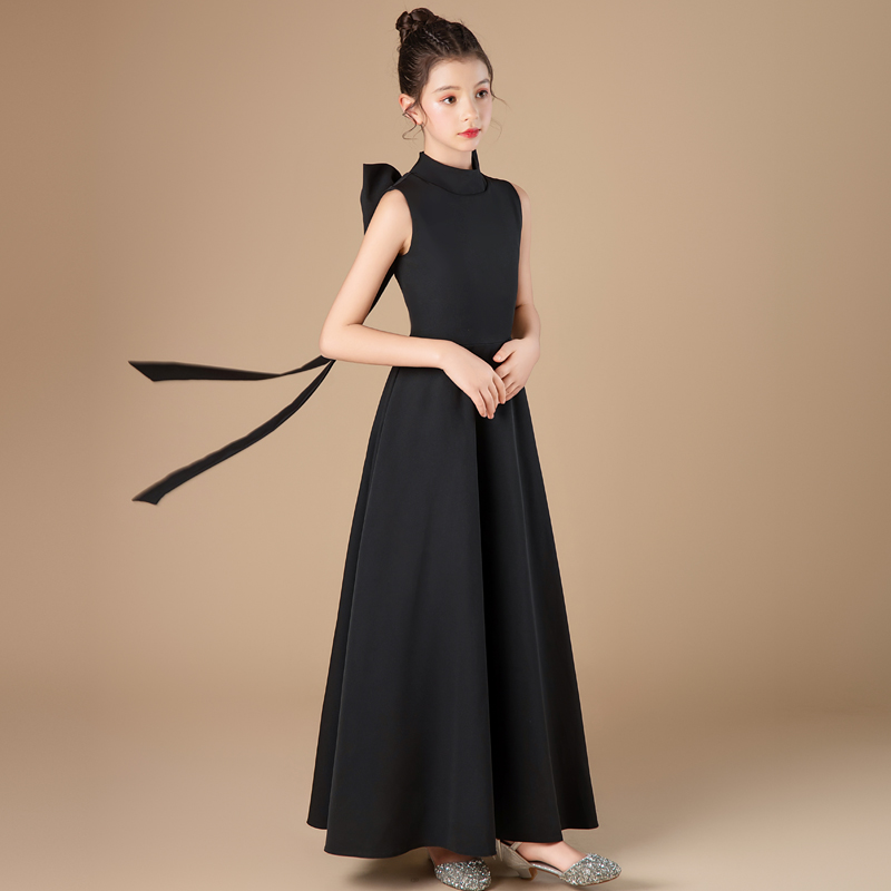 儿童气质显瘦琵琶古筝演出服长裙