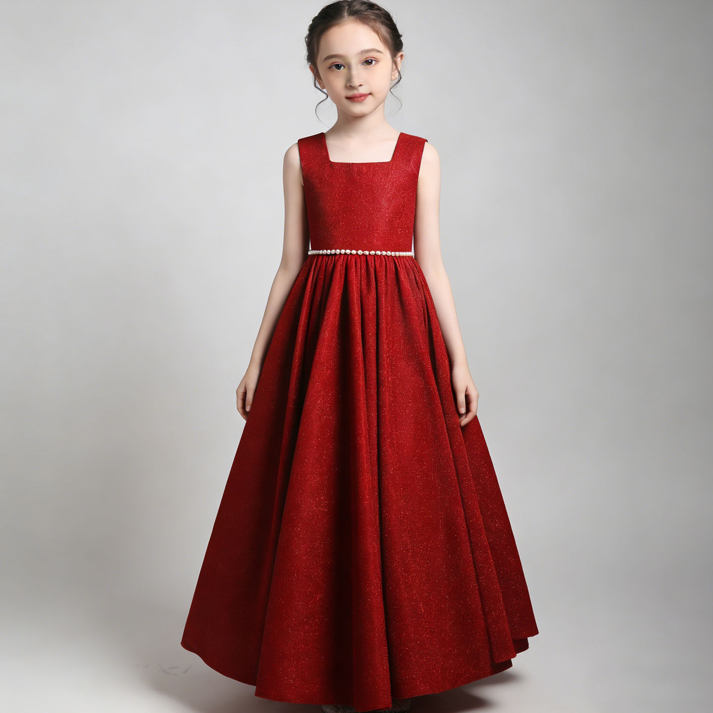 少女中大童小提琴音乐会演奏钢琴比赛年会艺考主持人表演出晚礼服,童装/婴儿装/亲子装,儿童礼服,淘宝优惠券,粉丝福利购,淘宝优惠卷