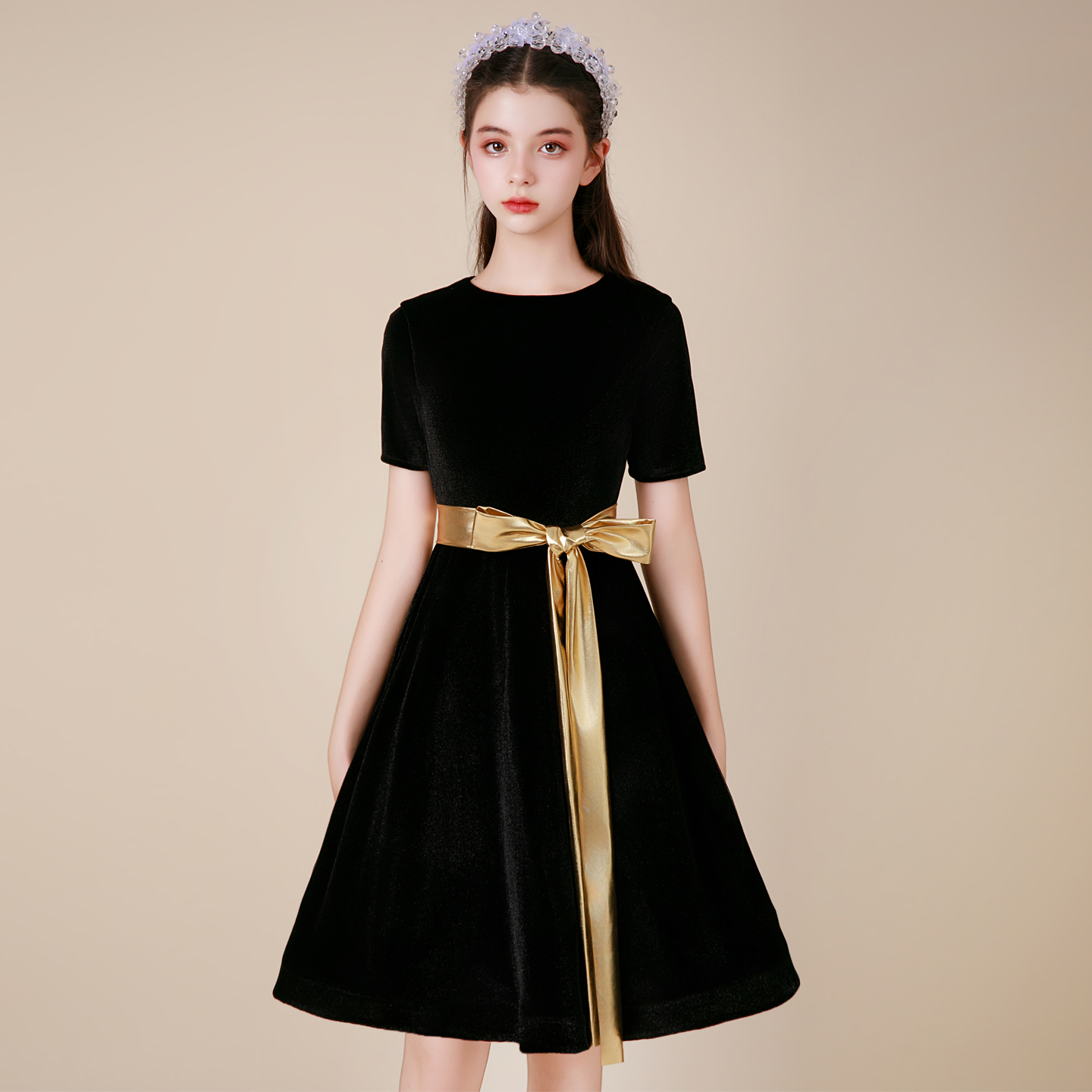 女童演讲合唱管弦乐团队演出服装