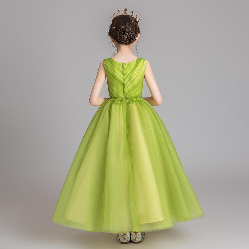 女大童小提琴主持人钢琴表演出晚礼服高端儿童生日宴会婚纱公主裙