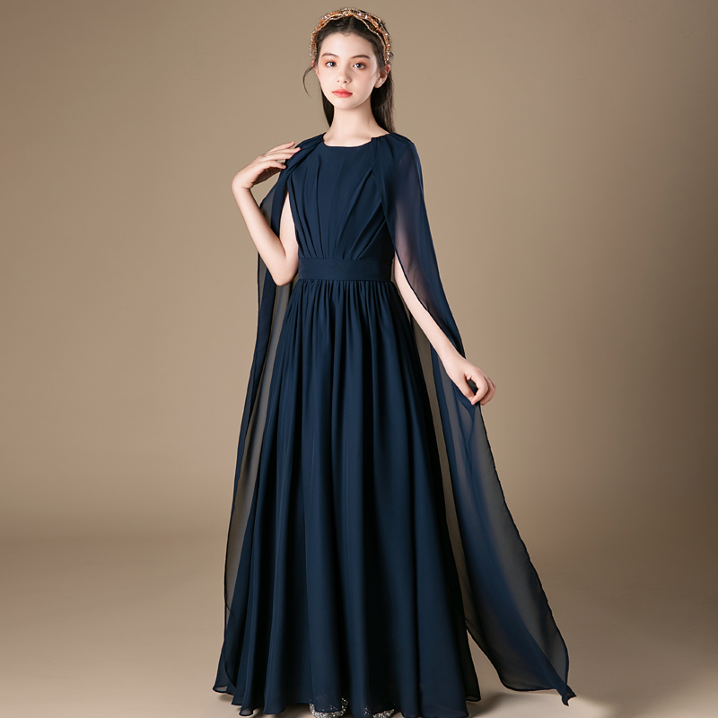 初高中学生合唱团体演出礼服长款