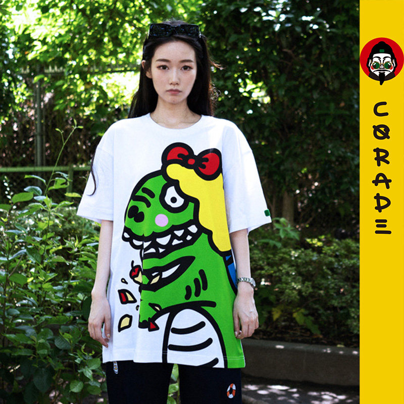 苹果恐龙公主男女同款