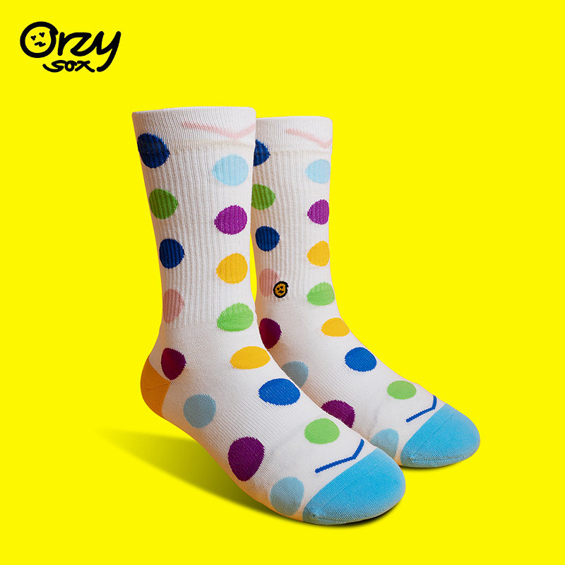 波点袜子Corade．运动情侣