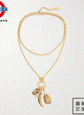 英伦代购 1女新款CHLOÉ 金色项链 伦敦包邮