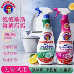 大公鸡头洁厕灵马桶清洁慕斯厕所污垢抑菌除垢去黄洁厕剂泡沫喷雾