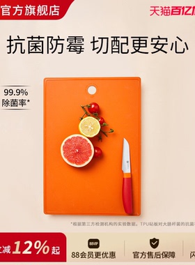 德国双立人Now TPU砧板切菜板家用抗菌防霉案板生熟分离双面菜板