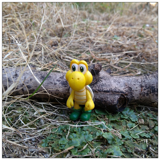 任天堂正版散货踩蘑菇玛丽兄弟稀有反派啪嗒龟人偶玩具模型手办