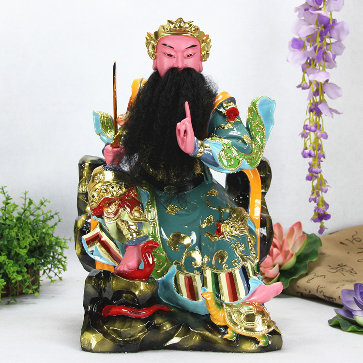 16寸极彩玄天真武大佛堂桌面神像