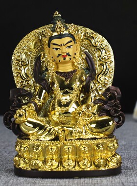 镀金车载多款黄财神密宗藏拉色波诺拉诸财神之首佛堂神像佛像摆件