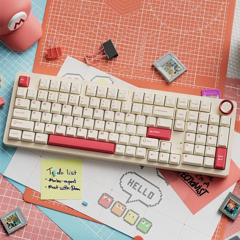 RS24.0三模无线机械键盘