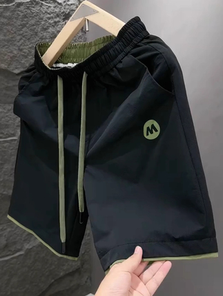 Summer New Style Simple, Fashionable, Breathable, Casual, Quick-Drying Shorts for Men, High-End, Loose, Versatile, Sports Trendy Five-Point Pants