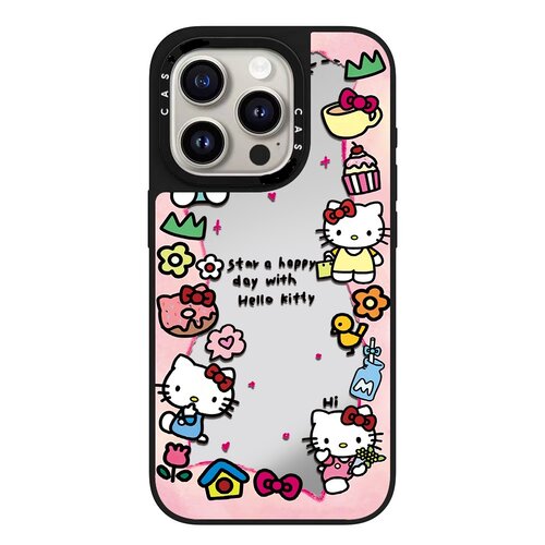 CA适用苹果iPhone17pro15plus镜面13promax磁吸可爱kitty猫手机壳12mini软边防摔新款11高级感男女16pro壳