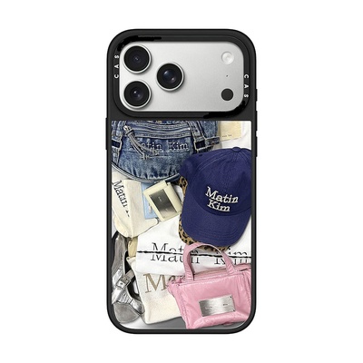 CA适用苹果17proiPhone16镜面13promax17磁吸Magsafe个性MK牛仔xr手机壳12防摔11新款xs高级感14男女保护套