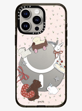 CA适用苹果17proiPhone16亚克力13promax15Magsafe磁吸可爱甜心火车手机壳12防摔11新款高级感14男女保护套