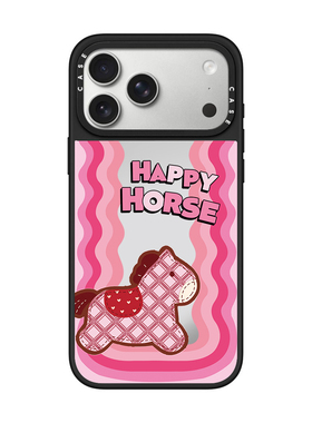 CA新年款马年红色小马苹果17promax手机壳适用iPhone16promax全包15pro简约14磁吸可爱13防摔保护套12男女