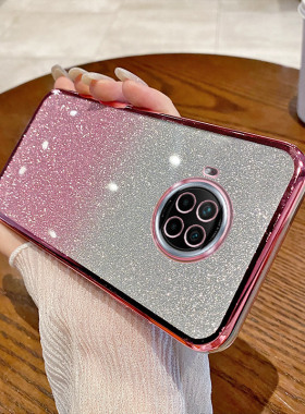 适用红米note9T手机壳小米redminote9pro透明硅胶redmi保护套9T全包防摔男女5G九软壳外壳redmi9s新款闪粉