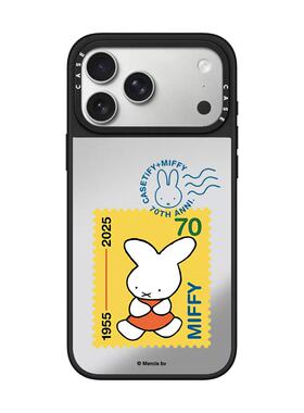 CA适用苹果17iPhone14plus16镜面13promax15磁吸可爱卡通米菲兔70周年手机壳12防摔11新款高级感男女保护套