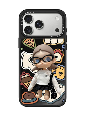 CA适用苹果17iPhone14plus16镜面13promax15磁吸Magsafe可爱嘎子姐手机壳12防摔11新款高级感xr情侣保护套