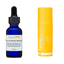 正品 美国进口Timeless VC CEF精华液去痘印VE+阿魏酸提亮肤色