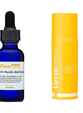 正品 美国进口Timeless VC CEF精华液去痘印VE+阿魏酸提亮肤色