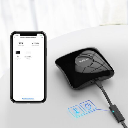 Broadlink博联RM4 pro智能遥控器红外/射频温湿传感 SIRI 国际版
